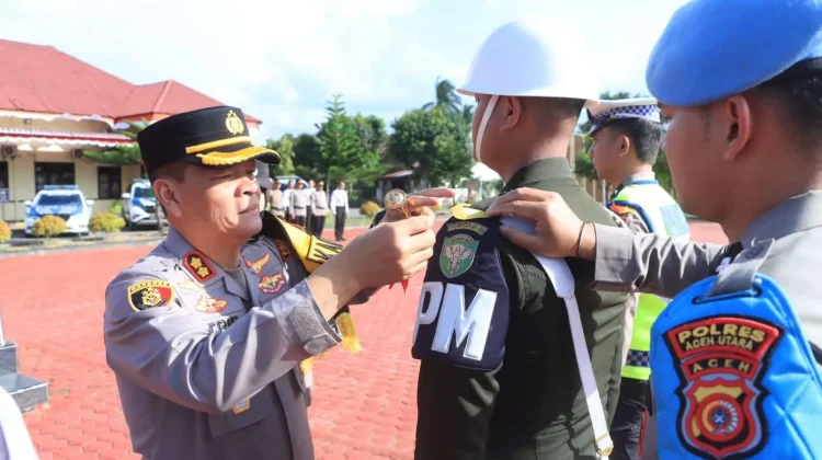 Polres Aceh Utara Gelar Apel Operasi Ketupat Seulawah 2026, Siap Amankan Arus Mudik