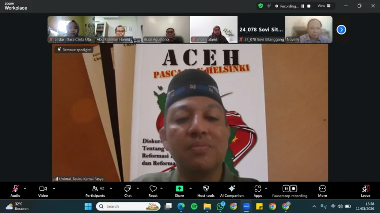 Dosen Antropologi Unimal Dr Teuku Kemal Fasya Jadi Pembedah Buku Sejarah