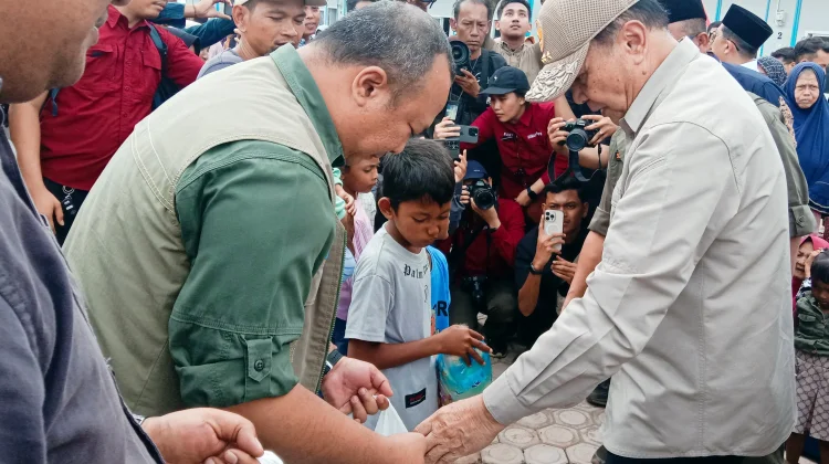 Menko Polkam RI Resmikan Huntap di Lapang Aceh Utara