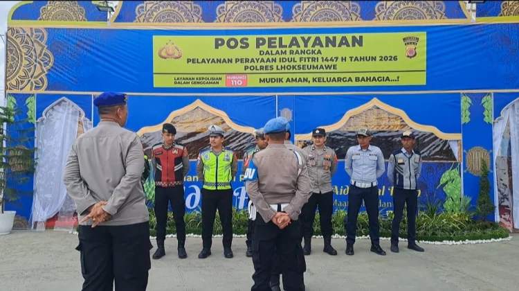 Polres Lhokseumawe Siapkan Pos Pelayanan Mudik di Muara Dua