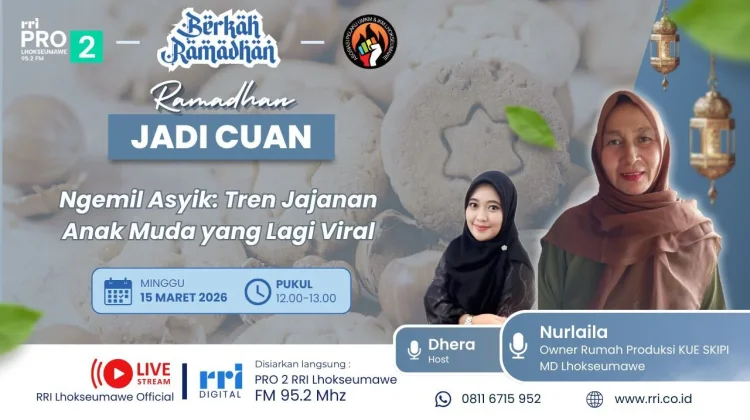 Ramadan Jadi Cuan, Kisah Sukses Kue Skippi Lhokseumawe