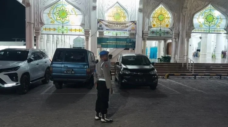 Polsek Muara Dua Intensifkan Patroli dan Pengamanan Tarawih