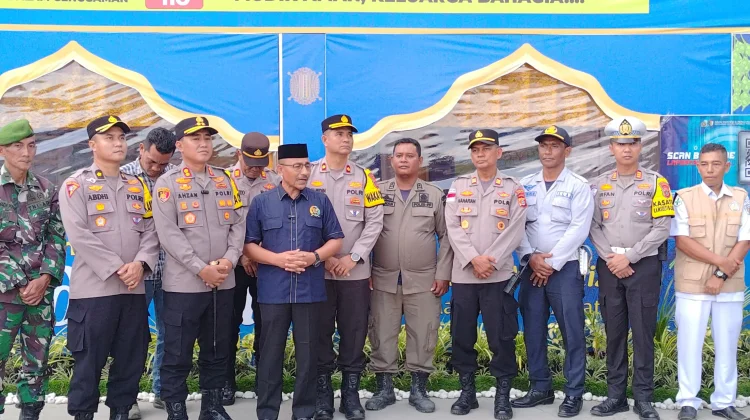 Haji Uma Kunjungi Pos Pelayanan Idul Fitri Polres Lhokseumawe