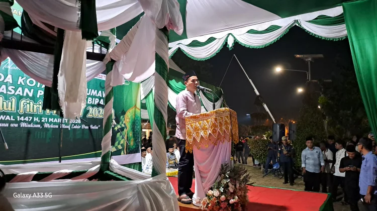 Wali Kota Lhokseumawe Lepas Takbir Keliling Idul Fitri 1447 H