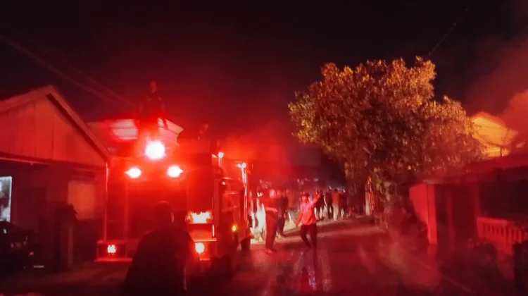 Tiga Rumah Terbakar di Mongeudong Lhokseumawe