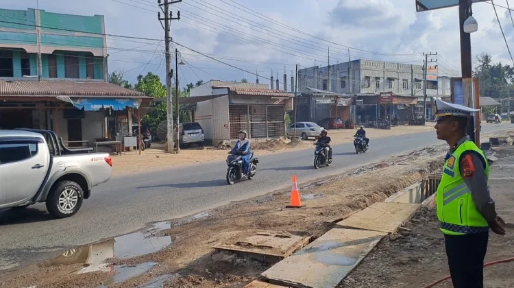 Arus Mudik di Lhokseumawe, Polisi Imbau Waspada Jalan Rusak