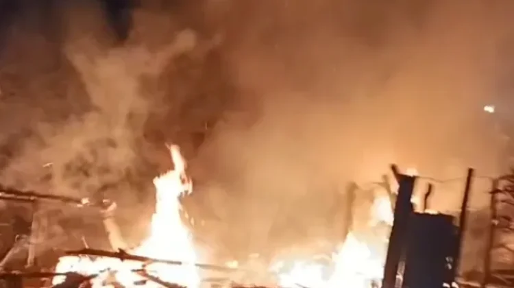 Tiga Rumah Terbakar di Blang Mangat Lhokseumawe