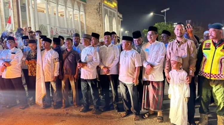 Kakankemenag Aceh Timur Hadiri Pelepasan Pawai Takbiran 1447 H
