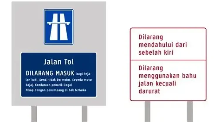 Kenali Warna Rambu Tol agar Perjalanan Tepat Arah
