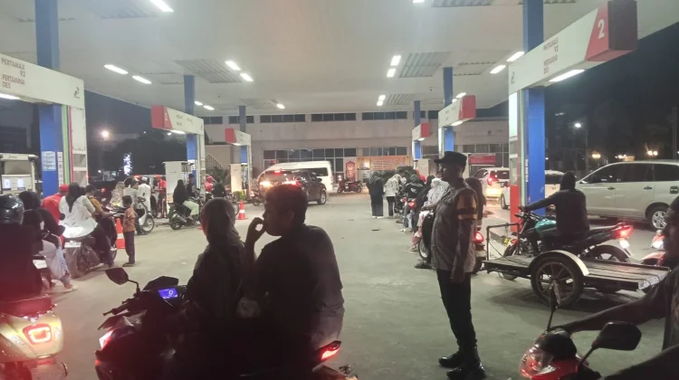 Polsek Banda Sakti Perketat Pengamanan SPBU dan Titik Rawan
