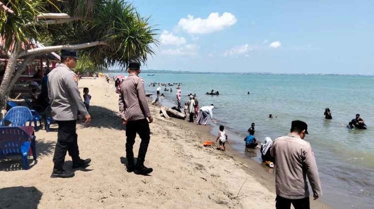 Wisata Pantai Lancok, Pengunjung Mulai Ramai