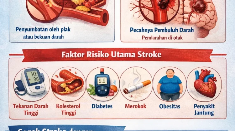 Penyebab Utama Stoke yang Perlu Diketahui