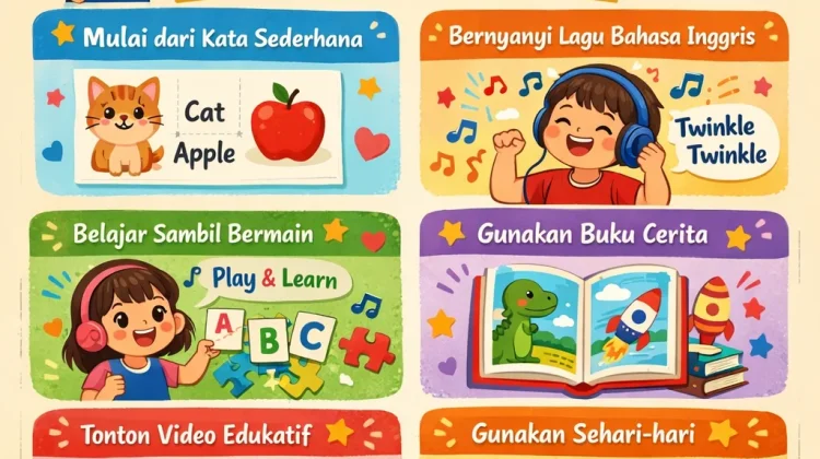 Tips Kenalkan Bahasa Inggris Bagi Si Kecil