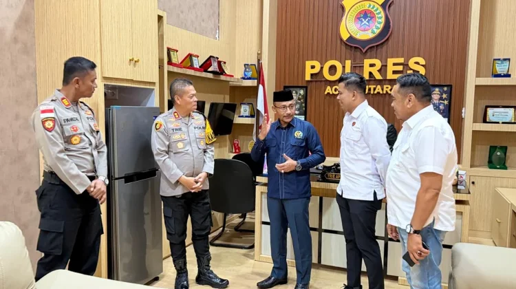 Haji Uma Silaturahmi dengan Kapolres Aceh Utara, Ini yang Dibahas