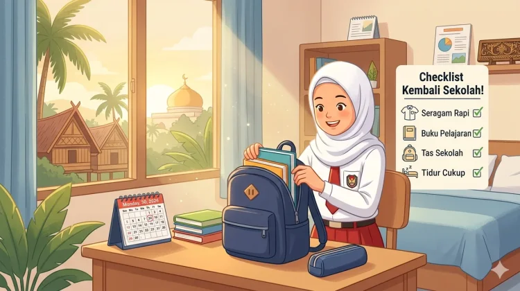 Libur Segera Usai! Ini 5 Tips Jitu Persiapan Kembali ke Sekolah Pasca Lebaran