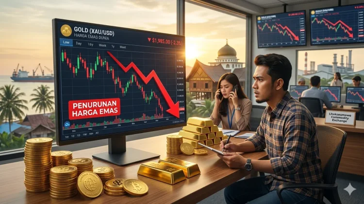 Harga Global Turun, Emas Murni di Lhokseumawe Rp 7,2 Juta per Mayam