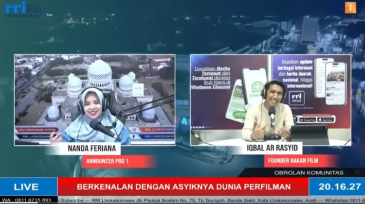 Sineas Muda Aceh Berbagi Kisah Sukses Perfilman