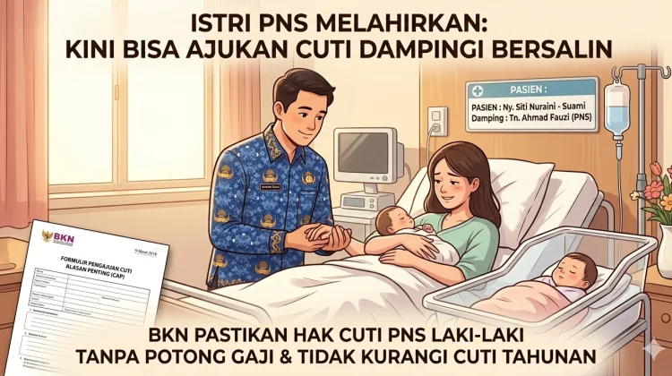 Istri PNS Melahirkan, Apakah Bisa Ajukan Cuti?