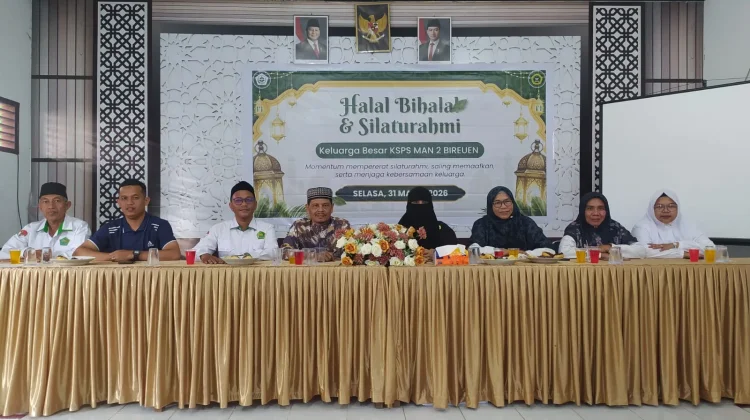 Pererat Silaturahmi dan Kekompakan, KSPS MAN 2 Bireuen Gelar Halalbihalal