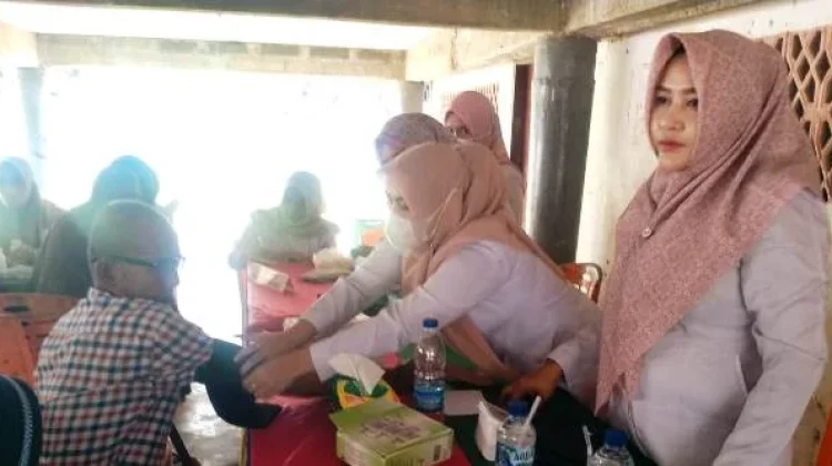 Dinkes Aceh Utara Bersama Puskesmas Gelar Cek Kesehatan Gratis