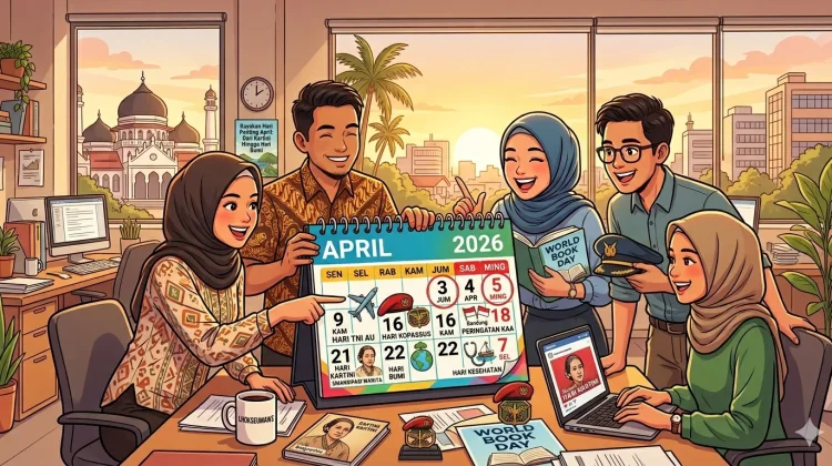 Deretan Hari Penting Nasional dan Internasional Sepanjang April 2026