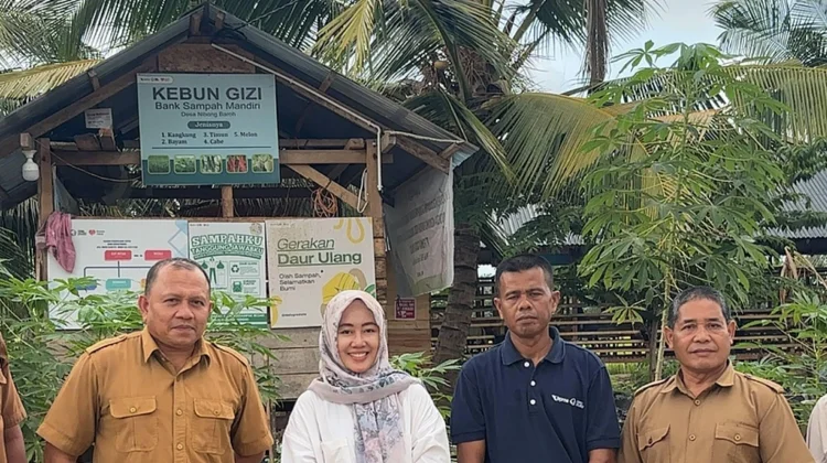 Kementrian Lingkungan Hidup Tinjau Bank Sampah di Aceh Utara