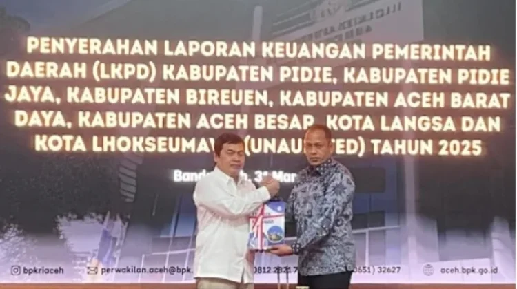 Komitmen Transparansi, Lhokseumawe Sampaikan LKPD 2025 ke BPK Aceh
