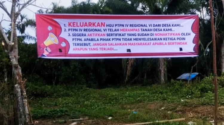 Sengketa Lahan Memanas, Warga Desak PTPN IV Keluar dari Wilayah Desa