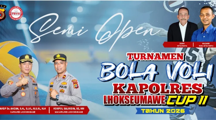 Kapolres Lhokseumawe Cup II Resmi Bergulir Malam Ini
