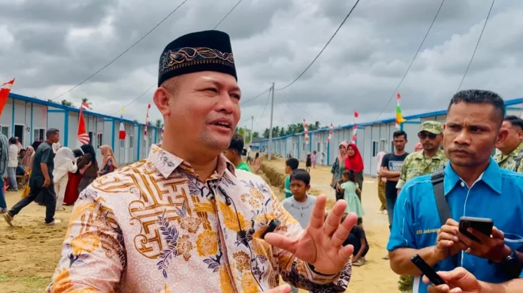 Bupati Aceh Utara H. Ismail A Jalil, Ajukan Pencairan 124 Milyar Tahap II ke BNPB