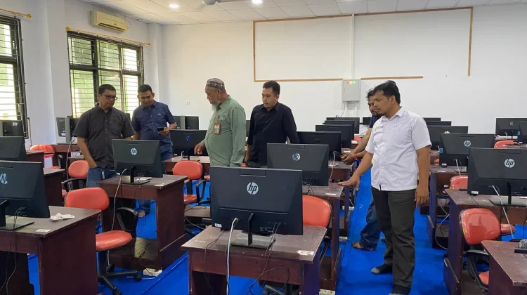 LP3M Universitas Malikussaleh Lakukan Monev Uji Coba Nasional UTBK 2026