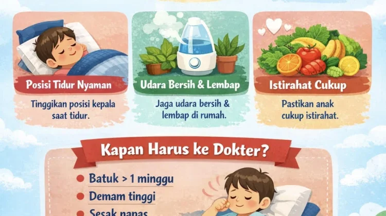 Alternatif Selain Obat saat Anak Batuk