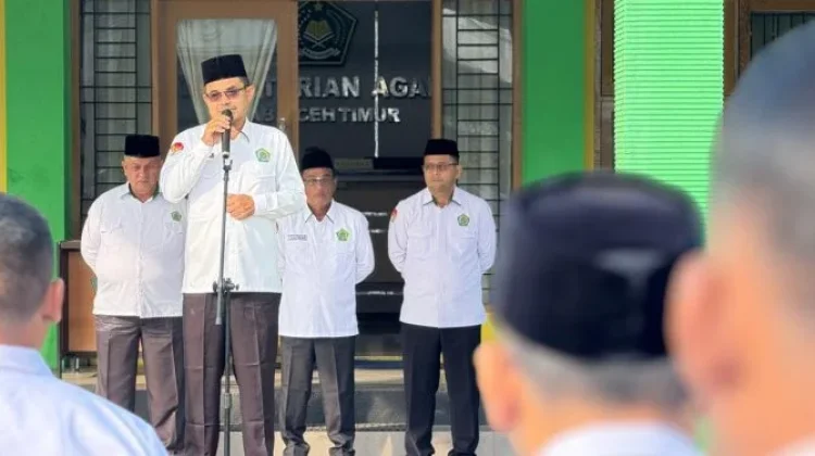 Kemenag Aceh Timur Tekankan Disiplin dan Kinerja Pegawai