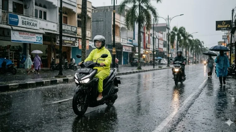 Tips Utama Jaga Keselamatan Berkendara saat Hujan