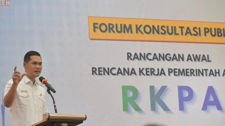 Forum Konsultasi Publik Rancangan Awal Rencana Kerja Pemerintah Aceh 2027