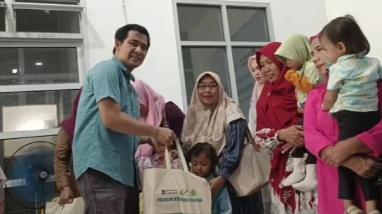 Tekan Gizi Buruk, PTPN IV Regional VI Fokus Bantu Balita di Langsa