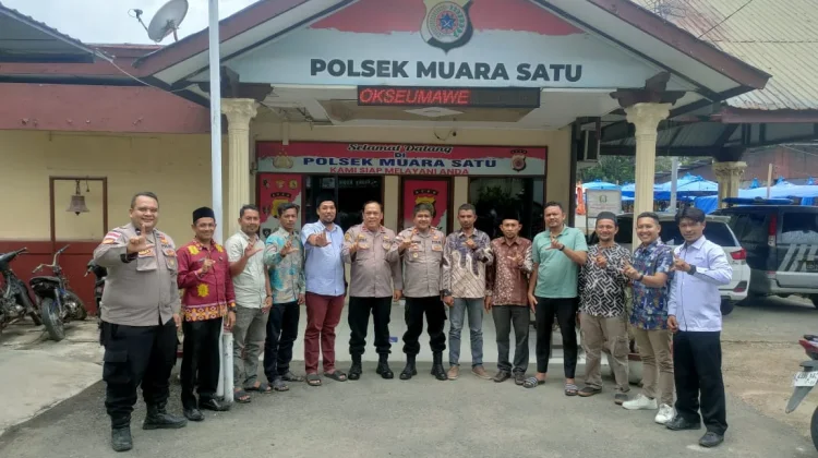 Kapolsek Muara Satu Silaturrahmi Bersama Geuchik Bahas Antisipasi Guantibmas