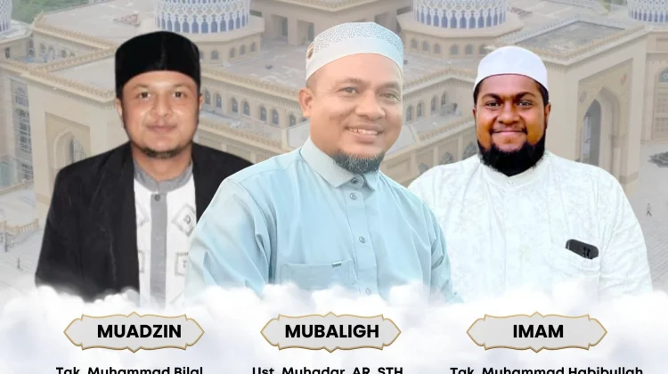 Agenda SMS Besok di Masjid Raudhatul Jannah Lhok Mon Puteh