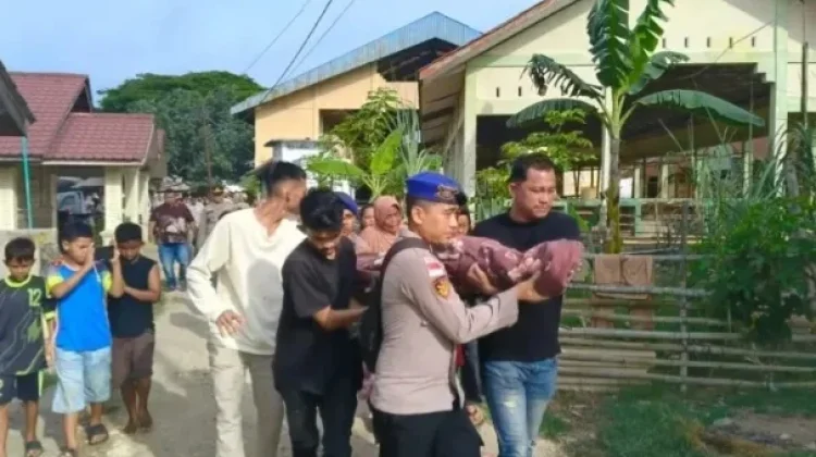 Lansia Ditemukan Meninggal Mengapung di Sungai Idi Rayeuk