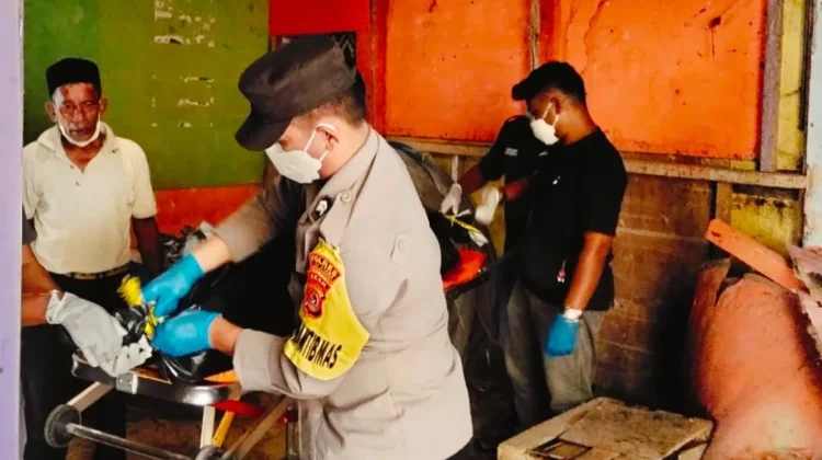 Pria Tanah Jambo Aye Ditemukan Tak Bernyawa Bekas Toko