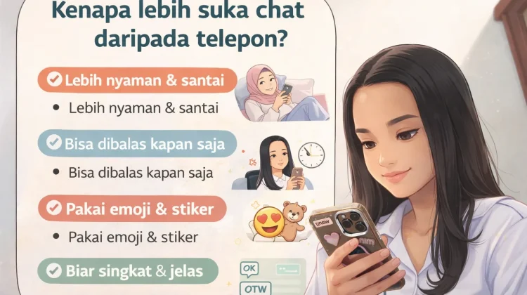 Mengapa Sekarang Lebih Suka Chat daripada Telepon?