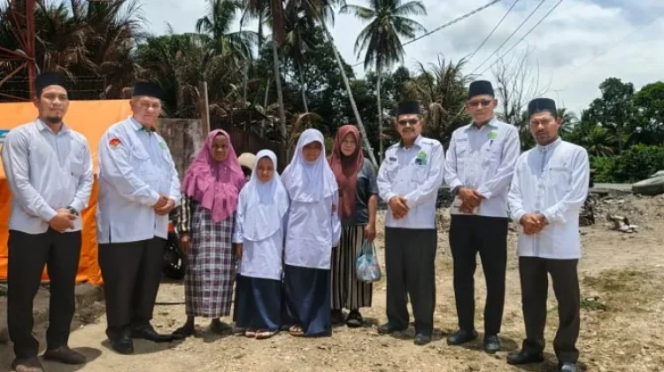 Korban Kebakaran Rumah Siswa Madrasah ‎Aceh Timur Terima Bantuan dari Kemenag