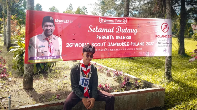 Zayyan Siap Wakili Indonesia di Jambore Polandia 2027