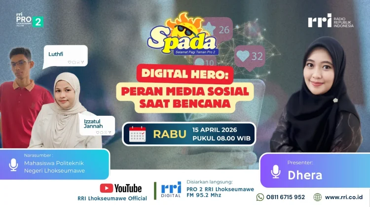 Digital Hero: Peran Media Sosial saat Bencana Alam di Aceh  Media sosial kini tidak ha