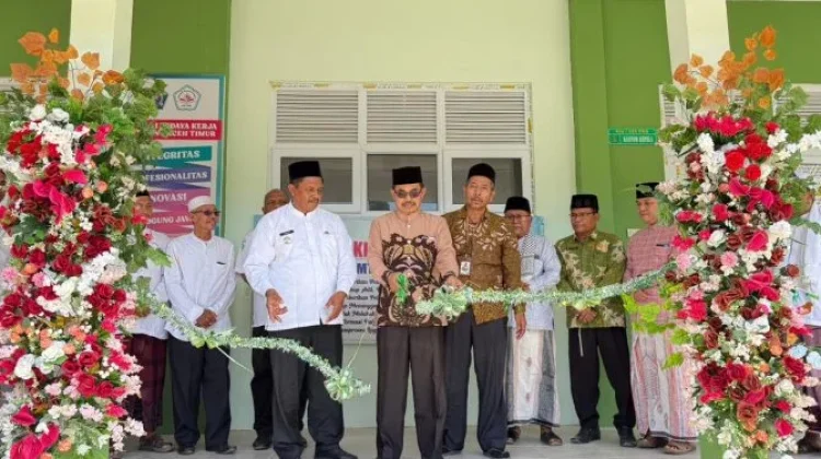 Gedung MTsN 7 Aceh Timur Diresmikan, Perkuat Sarana dan Prasarana Pendidikan