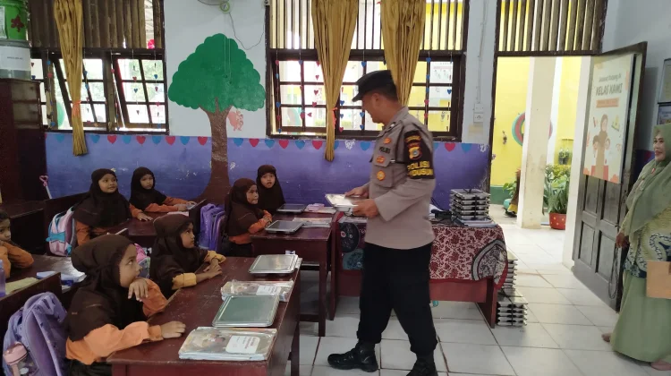 Polsek Muara Dua Monitoring Program MBG, 13.683 Paket Disalurkan ke Pelajar