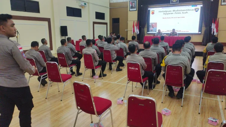Polres Lhokseumawe Gelar Pelatihan Bhabinkamtibmas dan Operator Binmas