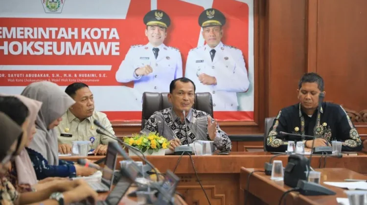 Pemko Lhokseumawe Simulasi Tahapan Pemilihan Keuchik Serentak Tahun 2026