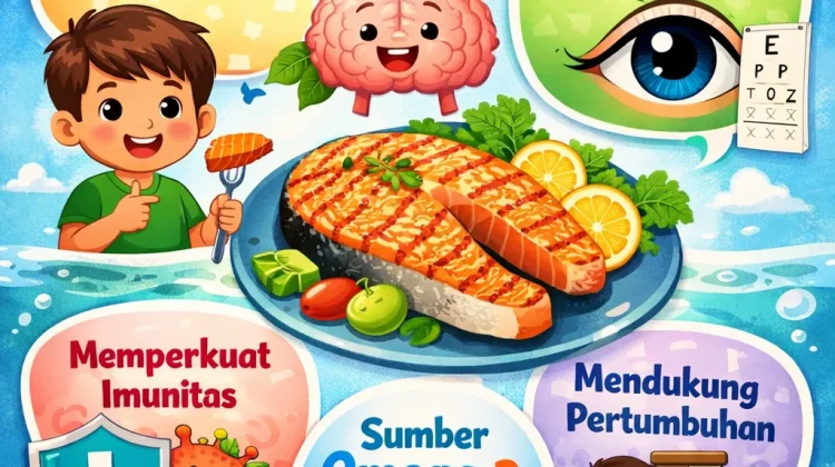 Manfaat Ikan Salmon untuk Bayi
