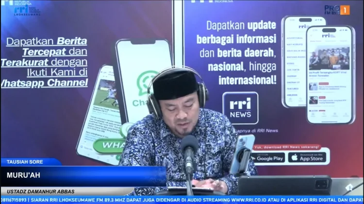 Ustadz Damanhuri : Menjaga Kehormatan Diri (Muru'ah)